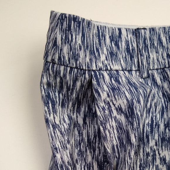 Willi Smith Blue Chino Casual Slash Pockets Mid Rise Shorts Sizes 2 - Picture 5 of 7